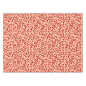  Red Leafy Branches Seamless Pattern テーブルクロス (正面(横))