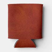 Red leather 缶クーラー (正面)