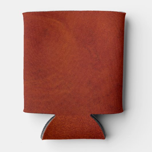 Red leather 缶クーラー (正面)