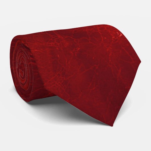 Red Leather Texture ネクタイ (ロール)