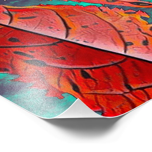 Red Leaves フォトプリント (角)