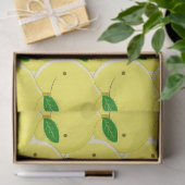 Red Lemon Pattern 薄葉紙 (ギフト)