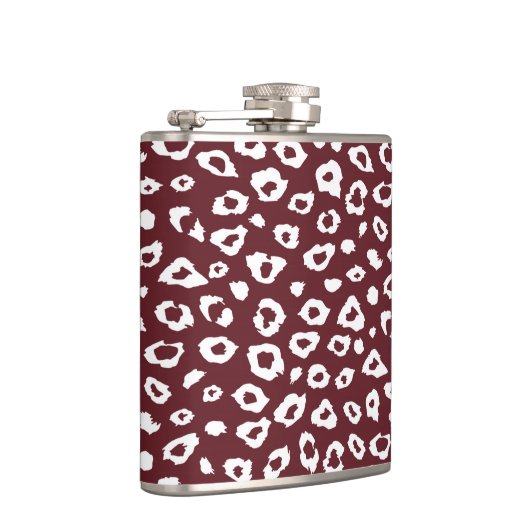 Red Leopardプリント フラスク (右)