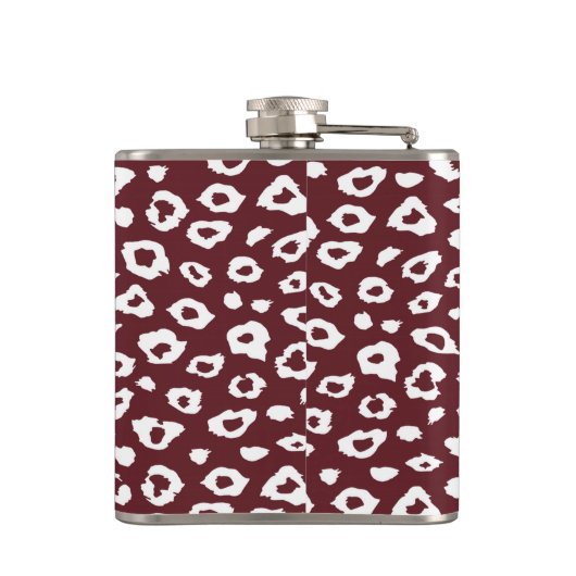 Red Leopardプリント フラスク (裏面)