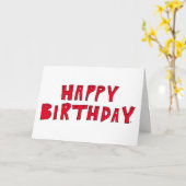 Red-Letter Day誕生日ウィッシュハッピーバースデーカード カード (黄色い花)