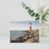 Red light house in Warnemuende ポストカード (スタンド正面)