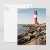 Red light house in Warnemuende ポストカード (正面/裏面)