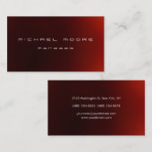 Red Light Pattern Manager名刺 名刺 (正面/裏面)