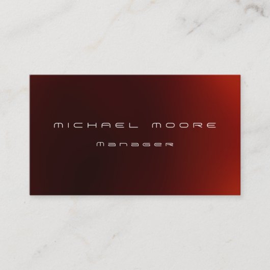 Red Light Pattern Manager名刺 名刺 (正面)