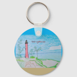 Red Lighthouse キーホルダー