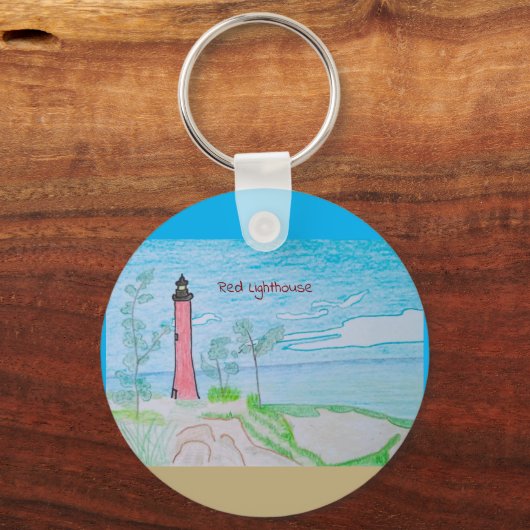 Red Lighthouse キーホルダー (裏面)