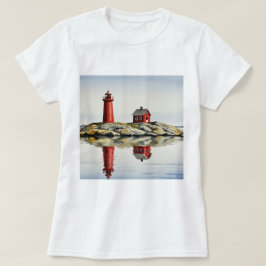 Red lighthouse tシャツ