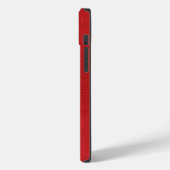 Red Linenテクスチャフォト Case-Mate iPhoneケース (裏面 / 左)