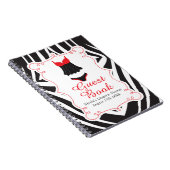 Red Lingerie Party  ノートブック (右側)