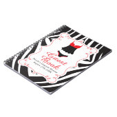 Red Lingerie Party  ノートブック (左側)