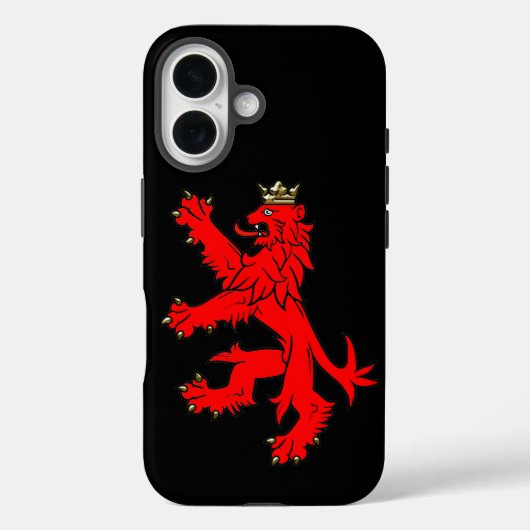 Red Lion Rampant Scottish Phone Cover Case-Mate iPhoneケース (裏面)