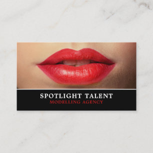 Red Lips、Modeling Agency、Model Agent 名刺