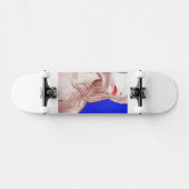 ～Red Lips～ SKATEデッキカスタマイズ! スケートボード (横)