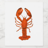 Red Lobster ワインラベル (シングルラベル)