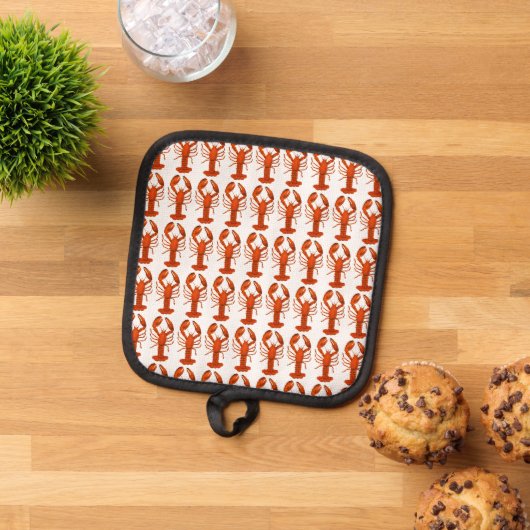 Red Lobster 鍋敷き (トップダウン)