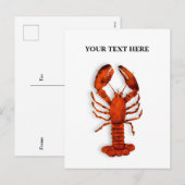 Red Lobster Postcard シーズンポストカード (正面/裏面)