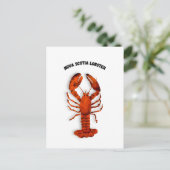 Red Lobster Postcard ポストカード (スタンド正面)