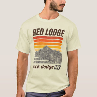 Red Lodge Montana Retro Mountain T-Shirt | Vintage Tシャツ