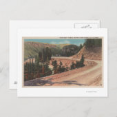 Red Lodge, MT - View of Mae West Curve ポストカード (正面/裏面)