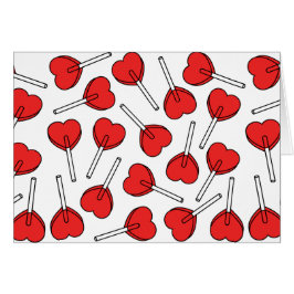 Red Lollipops, Heart Lollipops, Lollipop Pattern