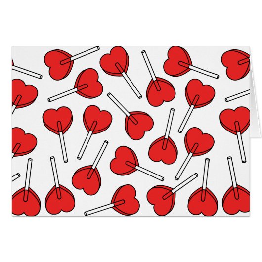 Red Lollipops, Heart Lollipops, Lollipop Pattern (正面横)
