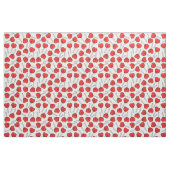 Red Lollipops, Heart Lollipops, Lollipop Pattern ファブリック (ファットクウォーター)