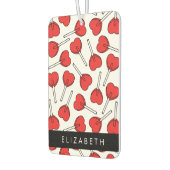 Red Lollipops, Heart Lollipops, Lolly, Your Name カーエアーフレッシュナー (左)