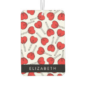 Red Lollipops, Heart Lollipops, Lolly, Your Name カーエアーフレッシュナー (裏面)