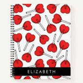 Red Lollipops, Heart Lollipops, Lolly, Your Name ノートブック (正面)