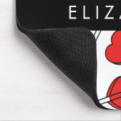 Red Lollipops, Heart Lollipops, Lolly, Your Name マウスパッド (コーナー)