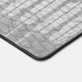 Red London Phone Booth with Name デスクマット (コーナー)