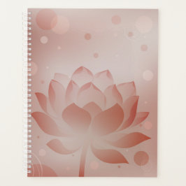Red Lotus Glow Hardcover Planner プランナー手帳