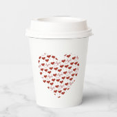 Red Love Cup 紙コップ (裏面)