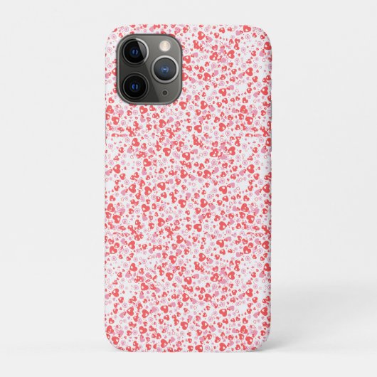 Red Love Hearts – バレンタインコレクション Case-Mate iPhoneケース (裏)