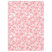 Red Love Hearts – Valentine Collection クリップボード (裏面)