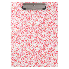 Red Love Hearts – Valentine Collection クリップボード