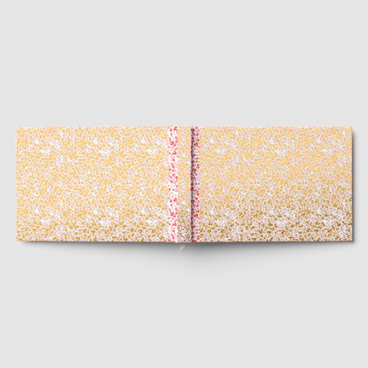 Red Love Hearts – Valentine Collection ゲストブック (全面)