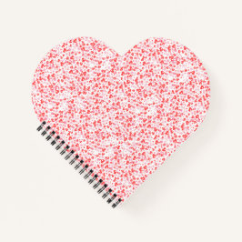 Red Love Hearts – Valentine Collection ノートブック