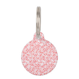 Red Love Hearts – Valentine Collection ペット　ネームタグ