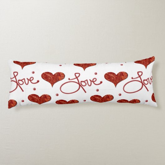 Red Love Pillow ボディピロー (裏面)