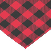 Red Lumberjack Plaidカスタム14インチX 72インチテーブルランナー ショートテーブルランナー (コーナー)