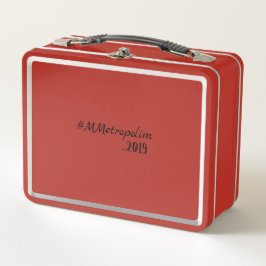 RED LUNCHBOX* ALL AGES BY MMETROPOLIM メタルランチボックス