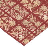 Red Luxe Table Runner ロングテーブルランナー (コーナー)