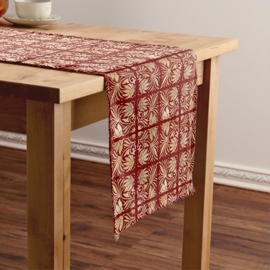 Red Luxe Table Runner ロングテーブルランナー (インサイチュ)