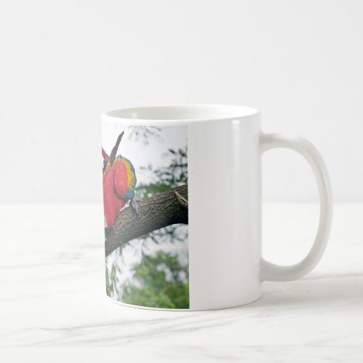 Red Macaws 2.JPG コーヒーマグカップ (右)